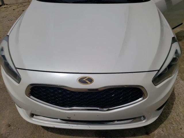 KNALN4D74E5164257 - 2014 KIA CADENZA PR WHITE photo 9