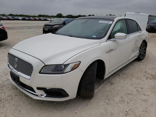 1LN6L9RP8H5606890 - 2017 LINCOLN CONTINENTA WHITE photo 2