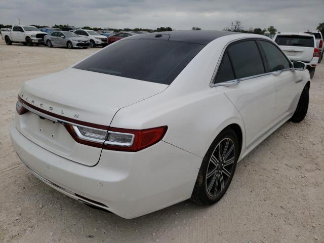 1LN6L9RP8H5606890 - 2017 LINCOLN CONTINENTA WHITE photo 4