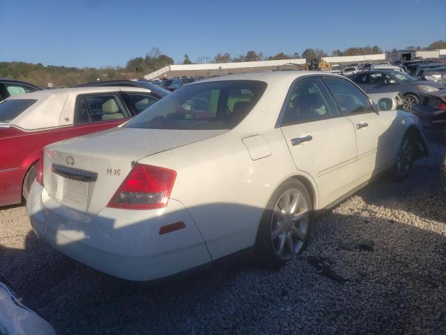 JNKAY41E73M000197 - 2003 INFINITI M45 WHITE photo 5