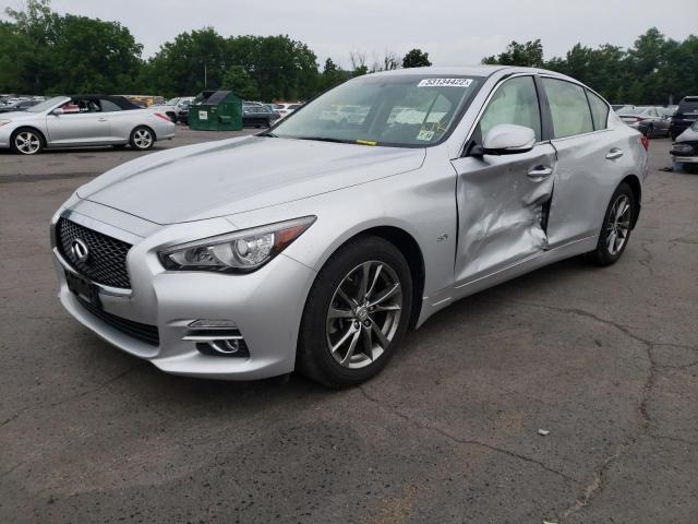 JN1EV7AR1HM841099 - 2017 INFINITI Q50 PREMIU SILVER photo 2