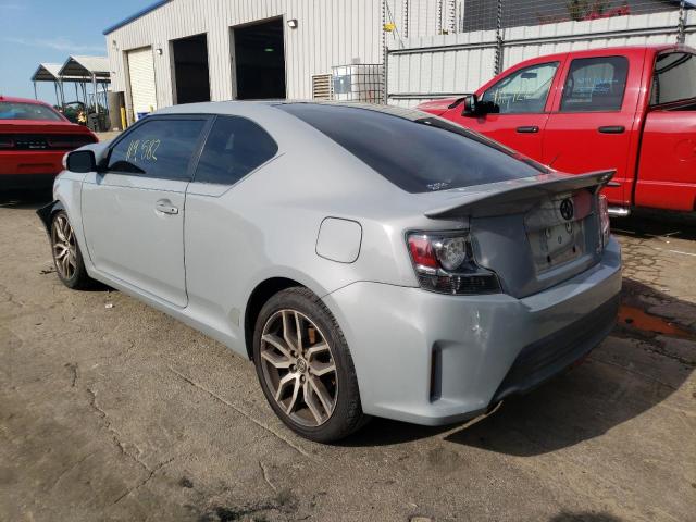 JTKJF5C71E3076138 - 2014 TOYOTA SCION TC 灰色 照片 3