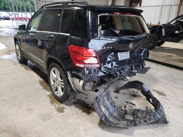 WDCGG5HB5DG144373 - 2013 MERCEDES-BENZ GLK350 BLACK photo 3