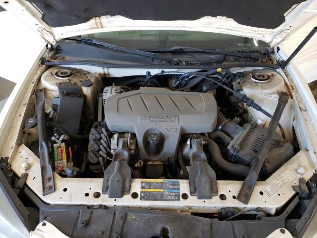 2G2WP552061203548 - 2006 PONTIAC GRAND PRIX WHITE photo 7