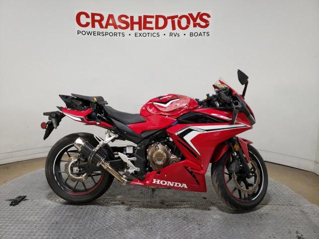 MLHPC6212L5100491 - 2020 HONDA CBR500 R RED photo 1