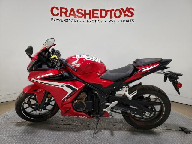 MLHPC6212L5100491 - 2020 HONDA CBR500 R RED photo 3