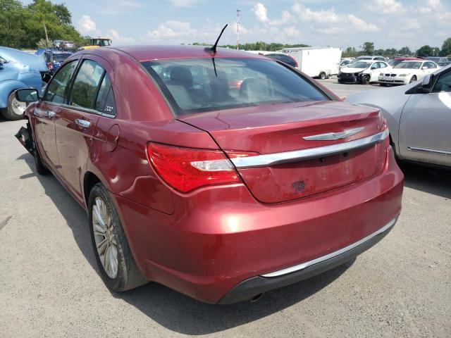 1C3CCBCG5CN254081 - 2012 CHRYSLER 200 LIMITE RED photo 3