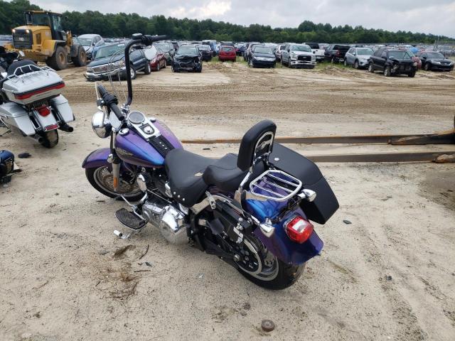 1HD1BX516AB043416 - 2010 HARLEY-DAVIDSON FLSTF PURPLE photo 3