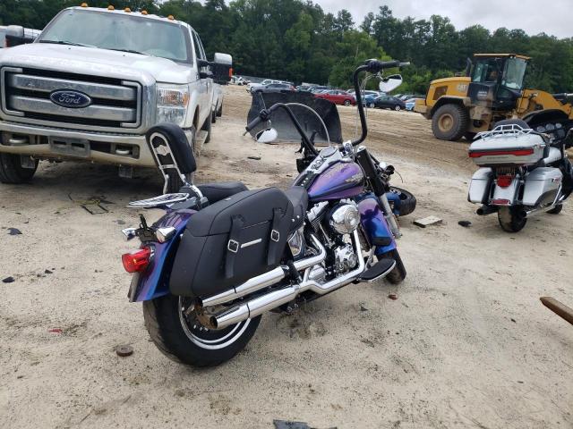 1HD1BX516AB043416 - 2010 HARLEY-DAVIDSON FLSTF PURPLE photo 4