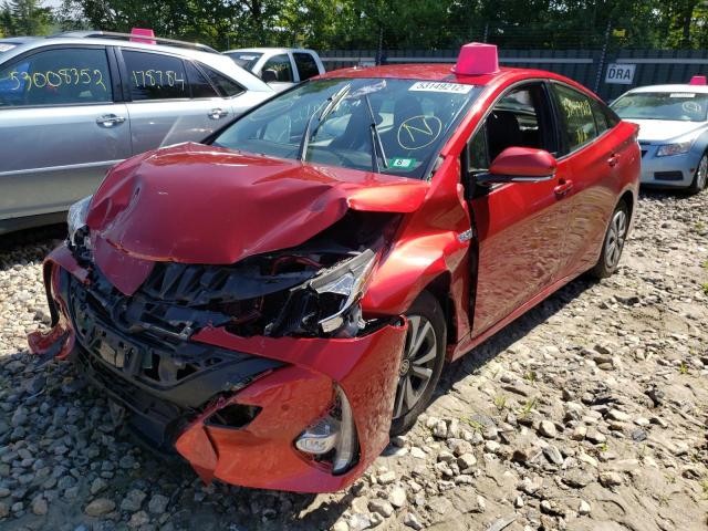 JTDKARFP8H3046443 - 2017 TOYOTA PRIUS PRIM 红色 照片 2