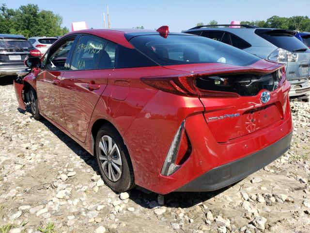 JTDKARFP8H3046443 - 2017 TOYOTA PRIUS PRIM 红色 照片 3