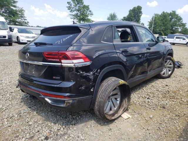 1V21E2CA6LC217785 - 2020 VOLKSWAGEN ATLAS CROS BLACK photo 4