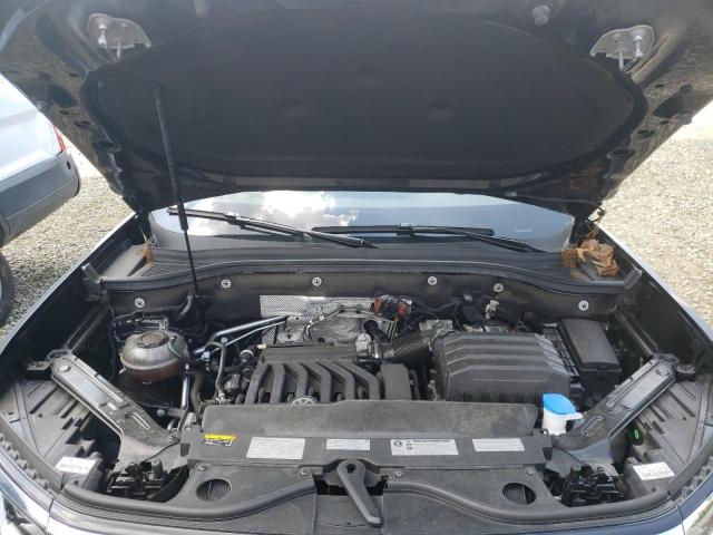 1V21E2CA6LC217785 - 2020 VOLKSWAGEN ATLAS CROS Черный фото 7