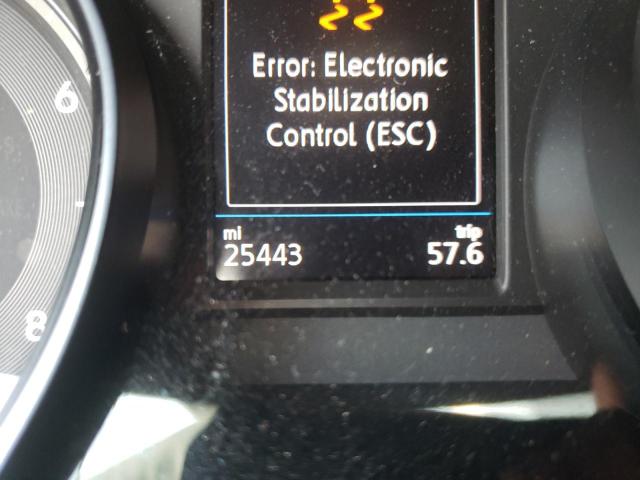 1V21E2CA6LC217785 - 2020 VOLKSWAGEN ATLAS CROS Черный фото 8