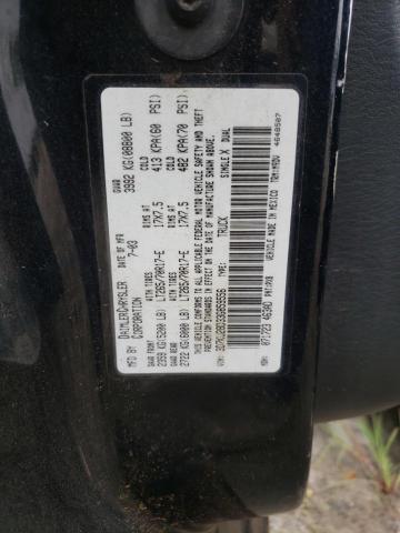 3D7KU28D33G859556 - 2003 DODGE RAM 2500 S Սև լուսանկար 10