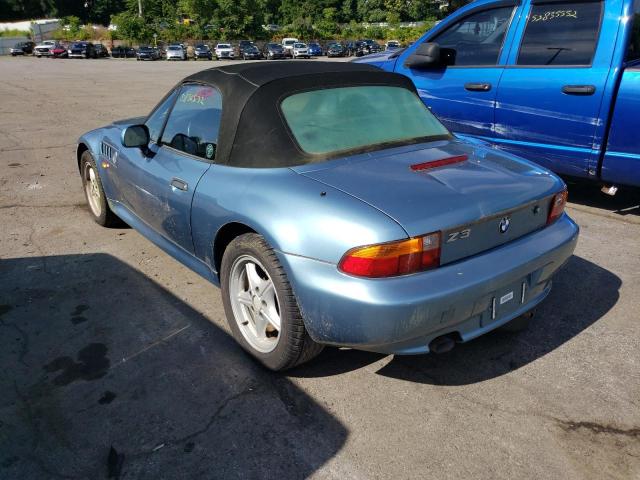 4USCH7322VLB80113 - 1997 BMW Z3 1.9 BLUE photo 3