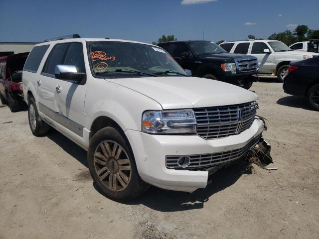 5LMJJ3J52CEL05643 - 2012 LINCOLN NAVIGATOR WHITE photo 1