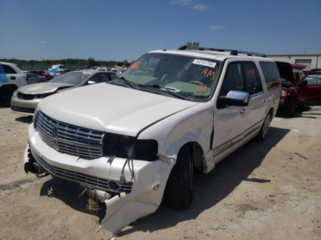 5LMJJ3J52CEL05643 - 2012 LINCOLN NAVIGATOR თეთრი ფოტო 2