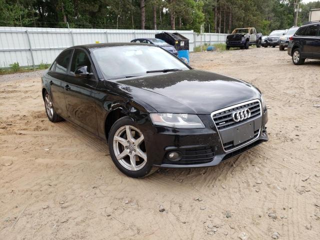 WAULF78K59A082595 - 2009 AUDI A4 2.0T QU BLACK photo 1