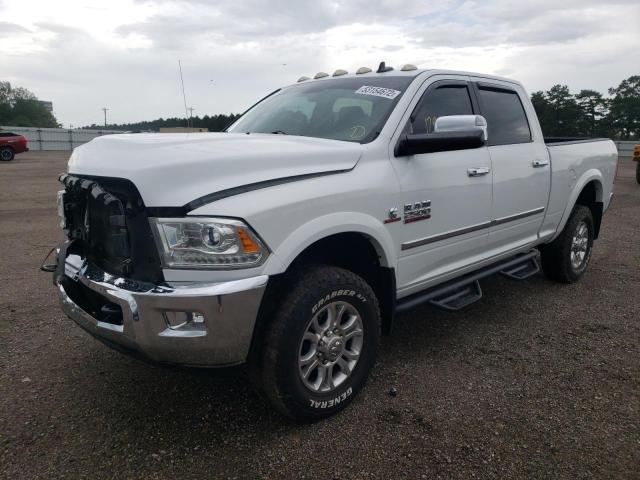 3C6UR5FL7FG692825 - 2015 RAM 2500 LARAM WHITE photo 2