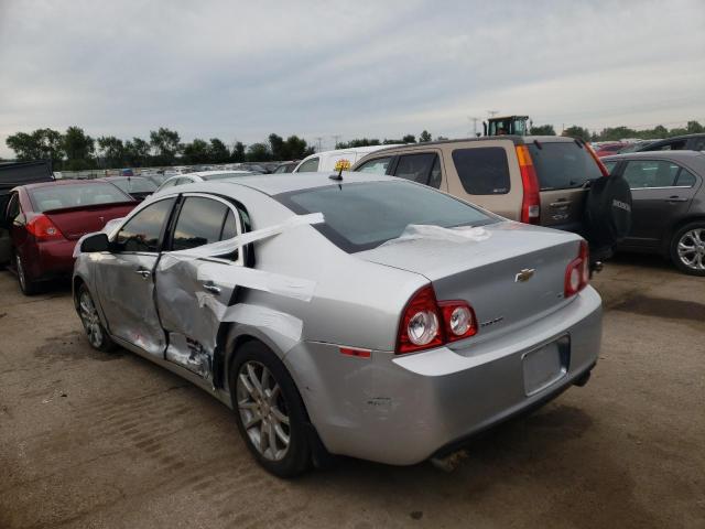 1G1ZK577694187356 - 2009 CHEVROLET MALIBU LTZ ვერცხლისფერი ფოტო 3