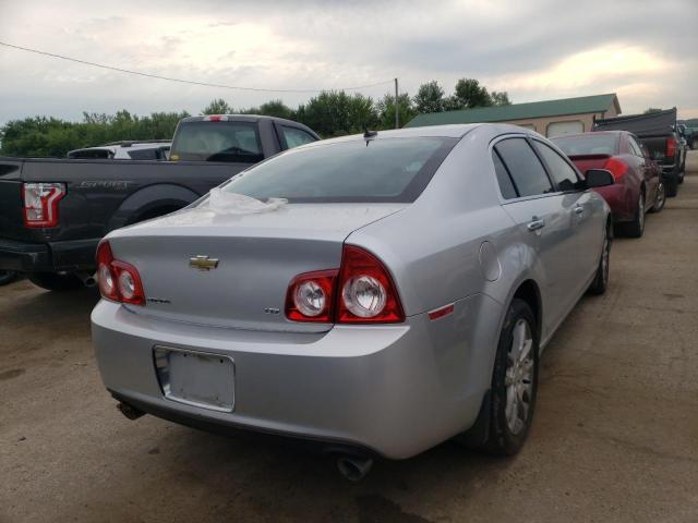 1G1ZK577694187356 - 2009 CHEVROLET MALIBU LTZ ვერცხლისფერი ფოტო 4