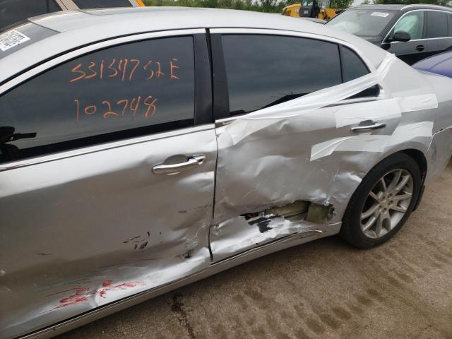 1G1ZK577694187356 - 2009 CHEVROLET MALIBU LTZ ვერცხლისფერი ფოტო 9