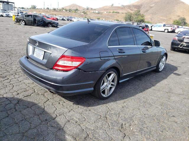 WDDGF54X18F191010 - 2008 MERCEDES-BENZ C-CLASS C3 GRAY photo 4