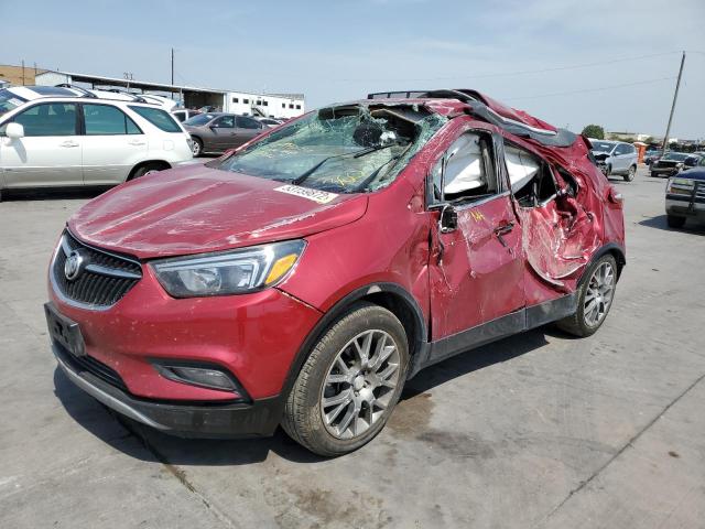 KL4CJ1SB6HB084432 - 2017 BUICK ENCORE SPO RED photo 2