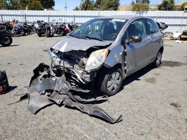 JTDJT923875070723 - 2007 TOYOTA YARIS SILVER photo 2