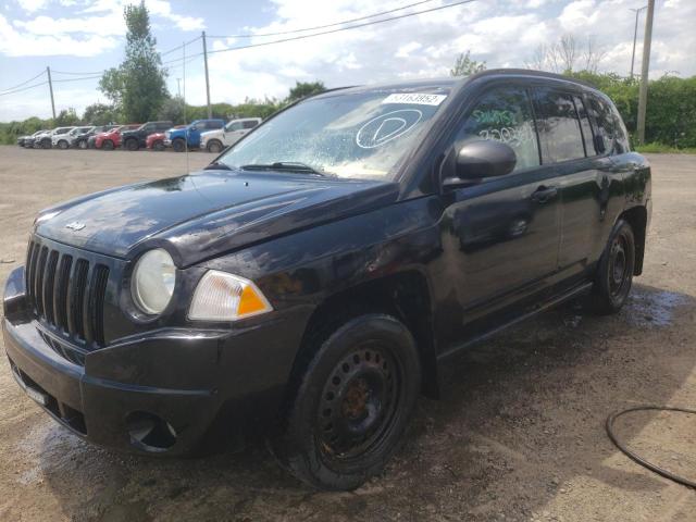 1J8FF47W68D562895 - 2008 JEEP COMPASS SP BLACK photo 2