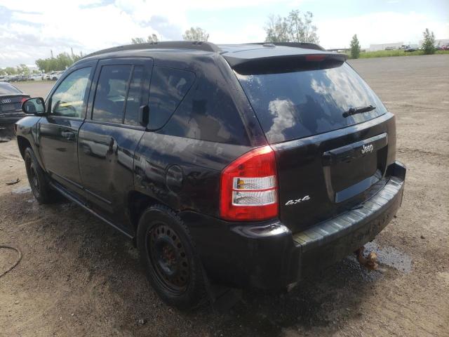 1J8FF47W68D562895 - 2008 JEEP COMPASS SP BLACK photo 3