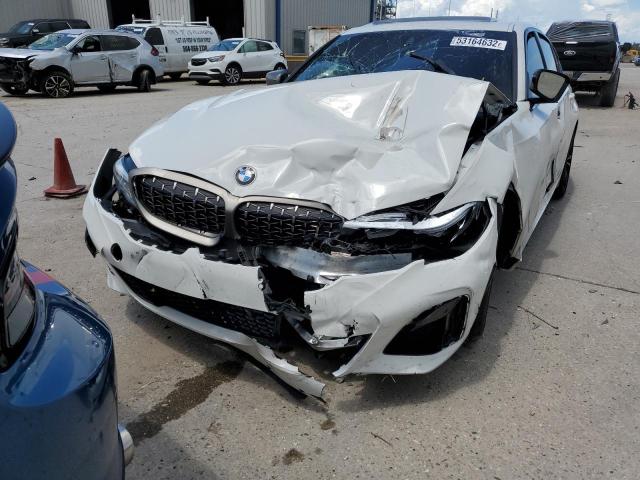 3MW5U7J07N8C61539 - 2022 BMW M340I WHITE photo 9