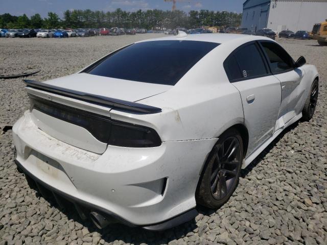 2C3CDXGJ7LH126935 - 2020 DODGE CHARGER SC WHITE photo 4