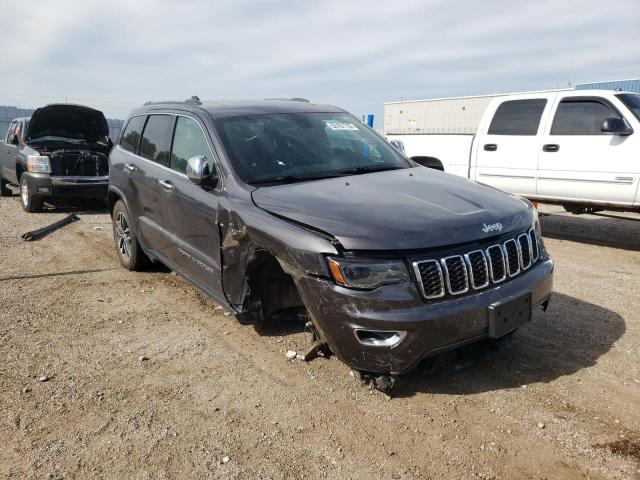 1C4RJFBG9HC733580 - 2017 JEEP GRAND CHER GRAY photo 1