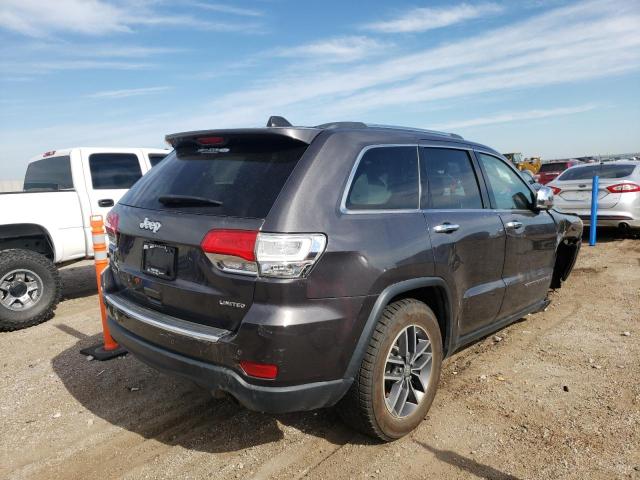 1C4RJFBG9HC733580 - 2017 JEEP GRAND CHER GRAY photo 4