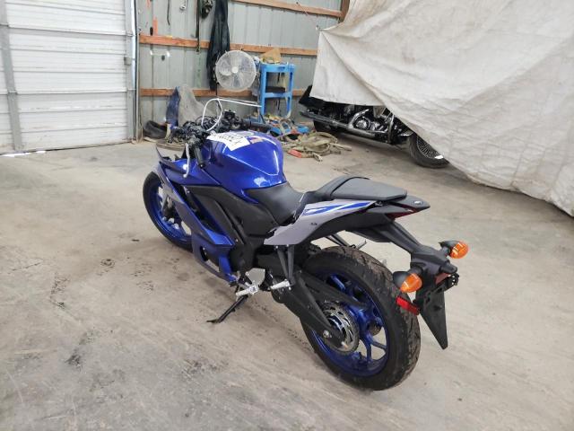 MH3RH18Y1MK005512 - 2021 YAMAHA YZFR3 A BLUE photo 3