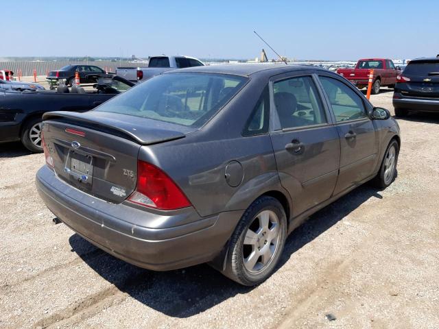 1FAFP38363W126909 - 2003 FORD FOCUS ZTS GRAY photo 4