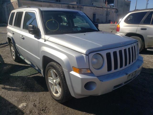 1J4NT2GB4AD573262 - 2010 JEEP PATRIOT SILVER photo 1