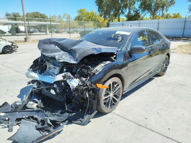 SHHFK7H95MU412257 - 2021 HONDA CIVIC SPOR BLACK photo 2