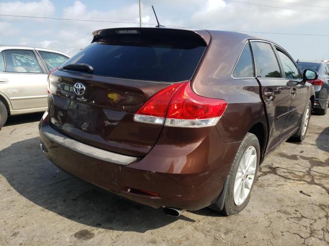 4T3ZA3BB0BU046656 - 2011 TOYOTA VENZA BROWN photo 4