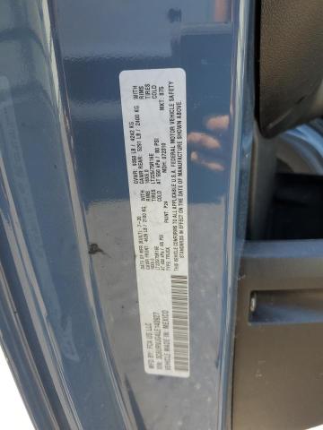 3C6URVJG4LE140927 - 2020 RAM PROMASTER ლურჯი ფოტო 10