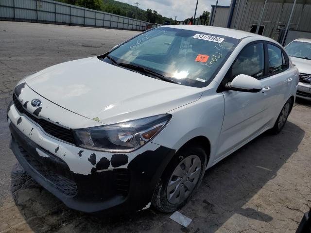 3KPA24AB3KE173978 - 2019 KIA RIO S WHITE photo 2