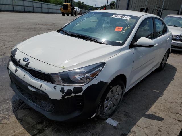 3KPA24AB3KE173978 - 2019 KIA RIO S WHITE photo 9