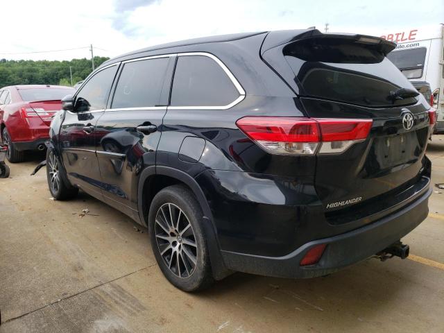 5TDJZRFH2HS464265 - 2017 TOYOTA HIGHLANDER BLACK photo 3