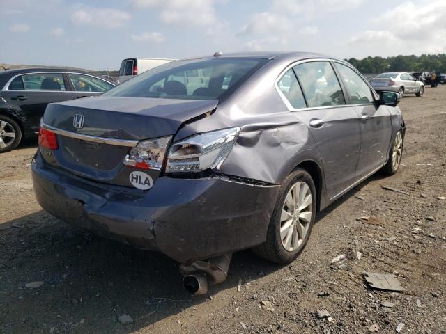 1HGCR2F83FA259999 - 2015 HONDA ACCORD EXL SILVER photo 4