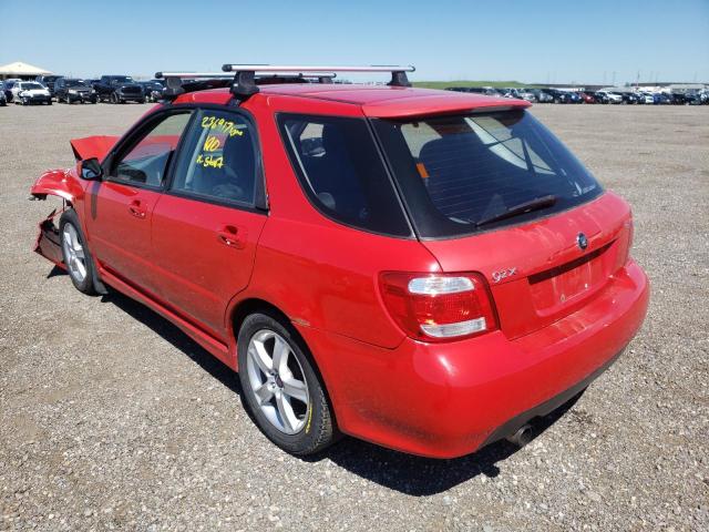 JF4GG61636G051663 - 2006 SAAB 9-2 2.5I RED photo 3