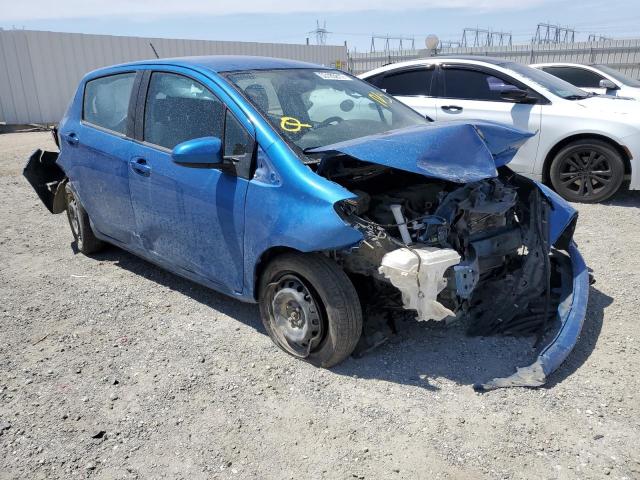 VNKKTUD32GA058473 - 2016 TOYOTA YARIS L BLUE photo 1