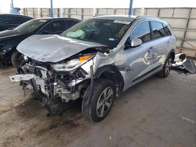 KNDCB3LC7K5218747 - 2019 KIA NIRO FE SILVER photo 2