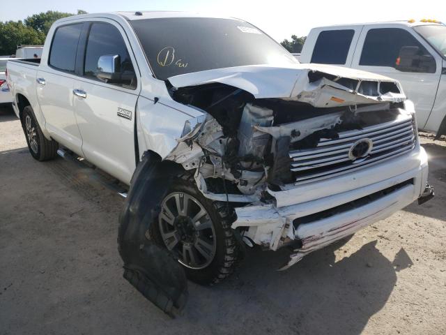 5TFAY5F12GX567404 - 2016 TOYOTA TUNDRA CRE WHITE photo 1